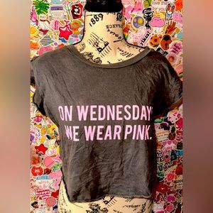 ‘On Wednesday’s We Wear Pink’ Brandy Melville Crop